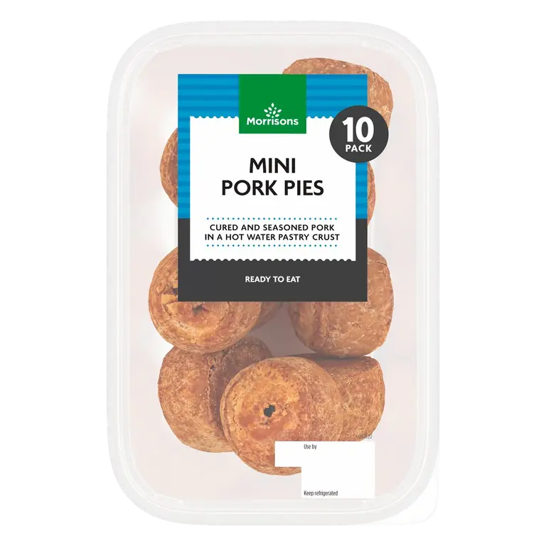 10 Dinky Pork Pies 250g