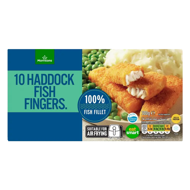 10 Haddock Fish Fingers