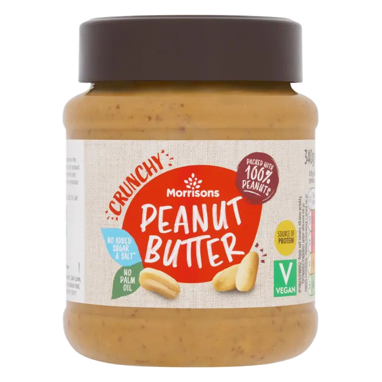 100% Crunchy Peanut Butter
