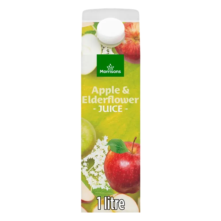 100% Fruit Apple & Elderflower Juice