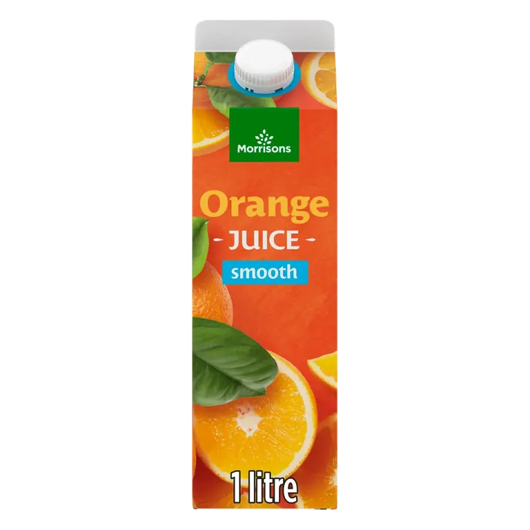 100% Fruit Smooth Orange Juice 1L
