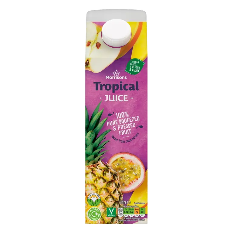 100% Fruit Tropical Juice