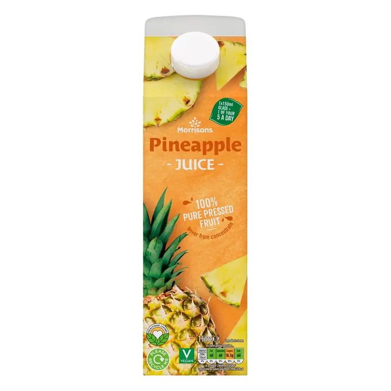 100% Pineapple Juice 1L