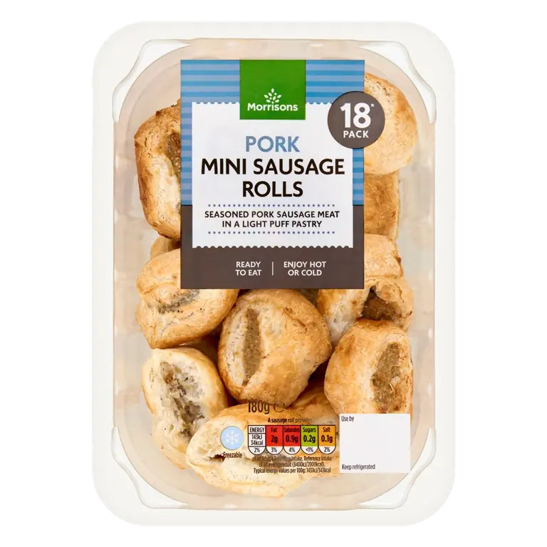 18 Mini Sausage Rolls