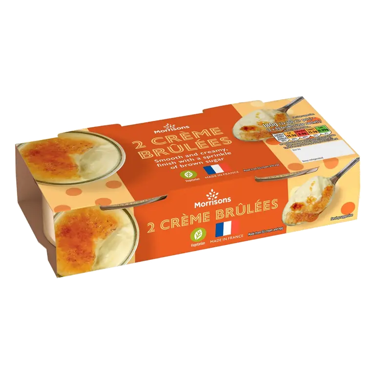 2 Creme Brulee Vanilla