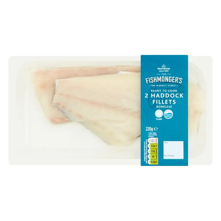 2 Haddock Fillets
