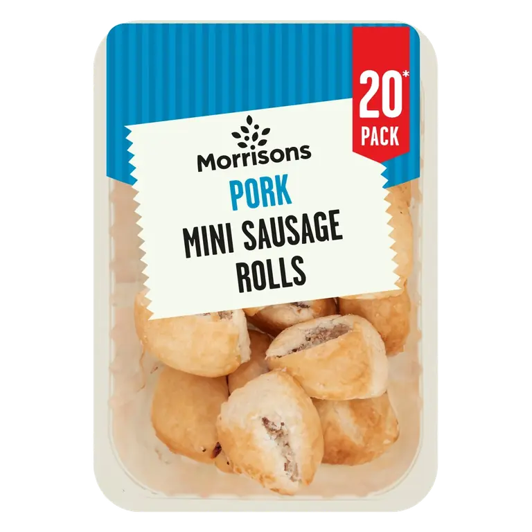 20 Mini Pork Sausage Rolls