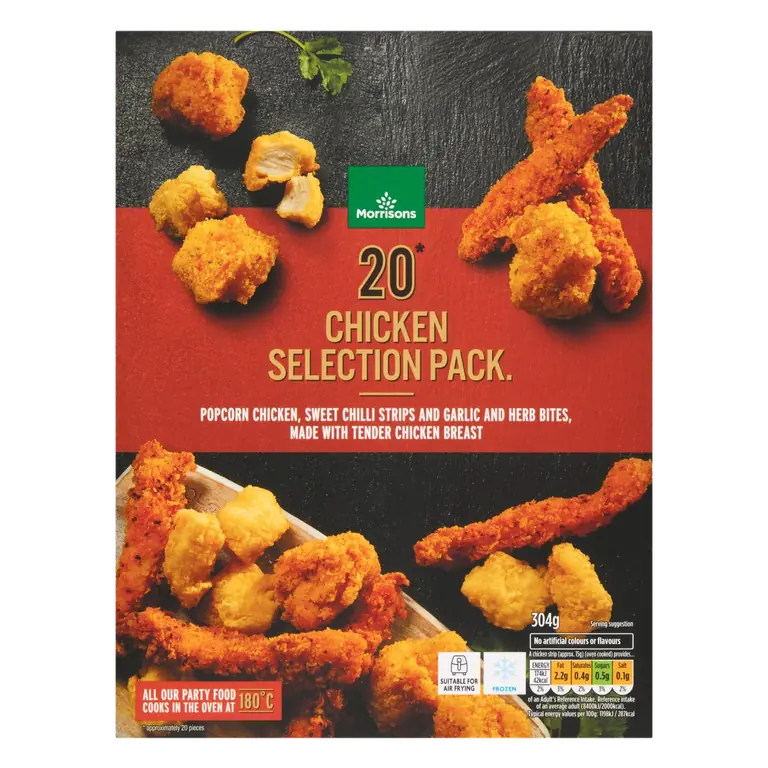 20 Piece Chicken Selection Pack