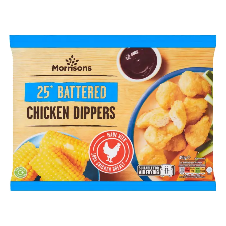 25 Battered Chicken Dippers