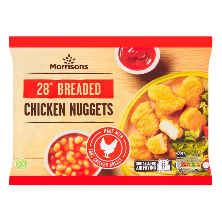 28 Breaded Chicken Nuggets 450g