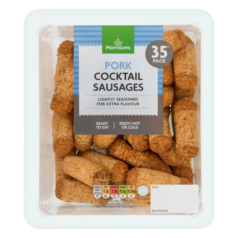 35 Pork Cocktail Sausages