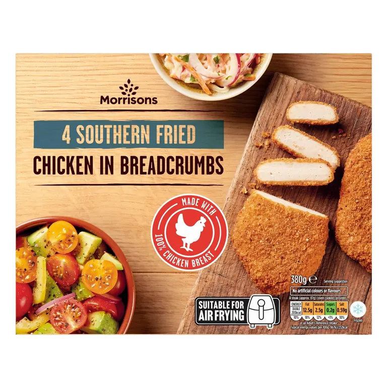 4 Southern Fried Chicken Steaks