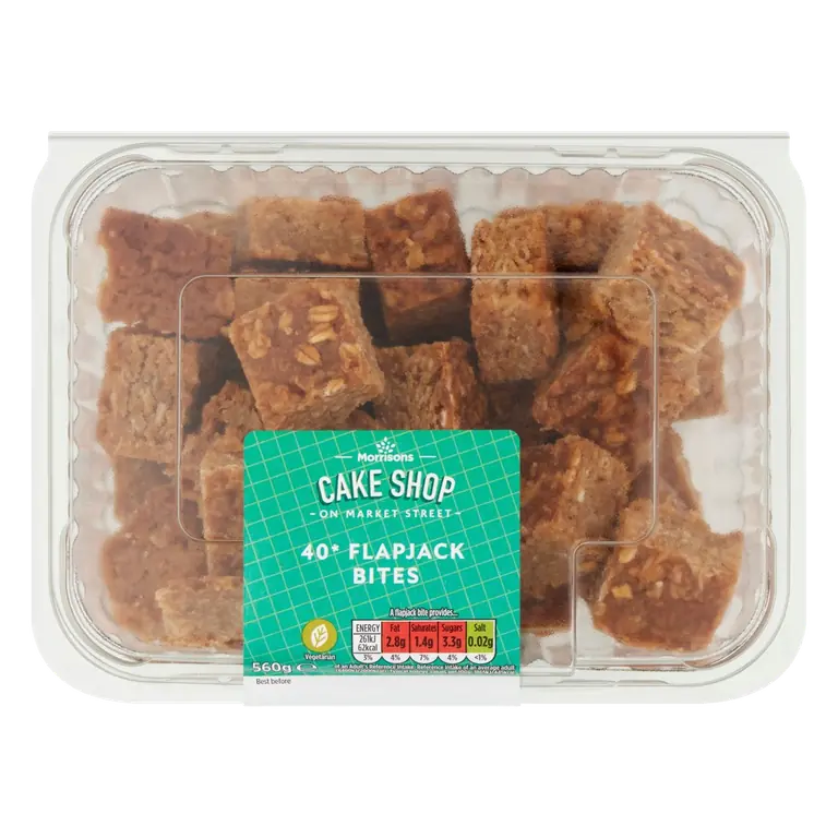 40 Flapjack Bites