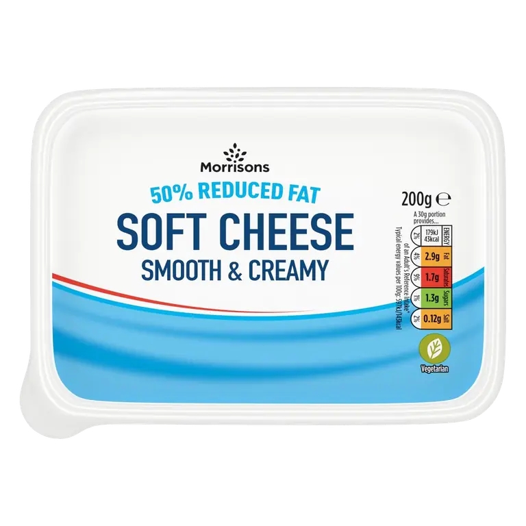 50% Reduced Fat Soft Cheese 200g