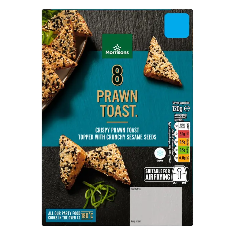 8 Prawn Toast 120g