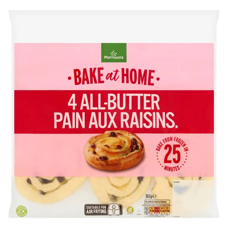 All Butter Pain Aux Raisin 365g