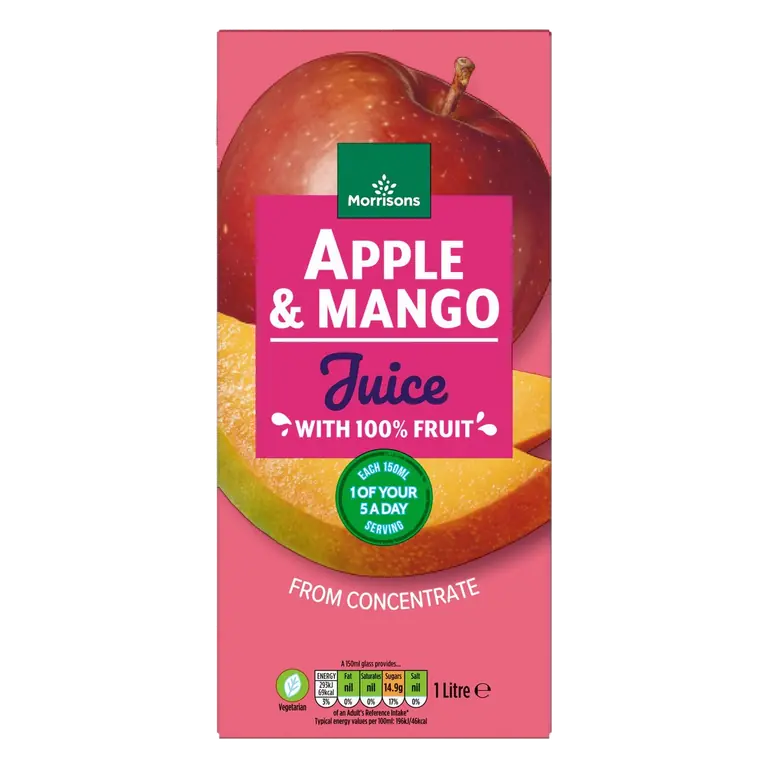 Apple & Mango Juice from Concentrate