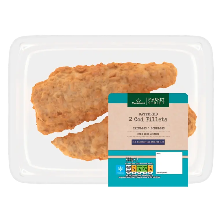 Battered Cod Fillets