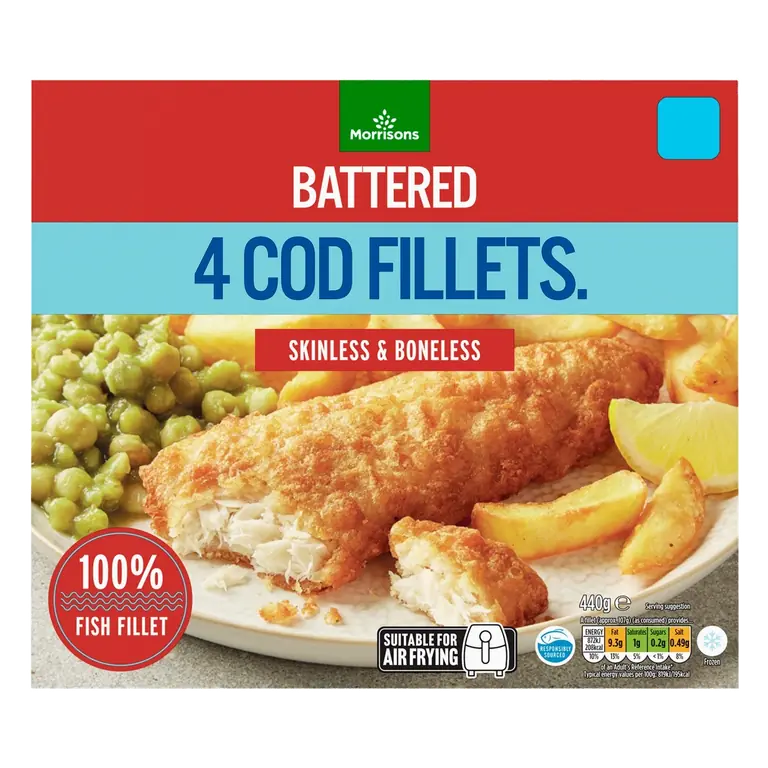 Battered Cod