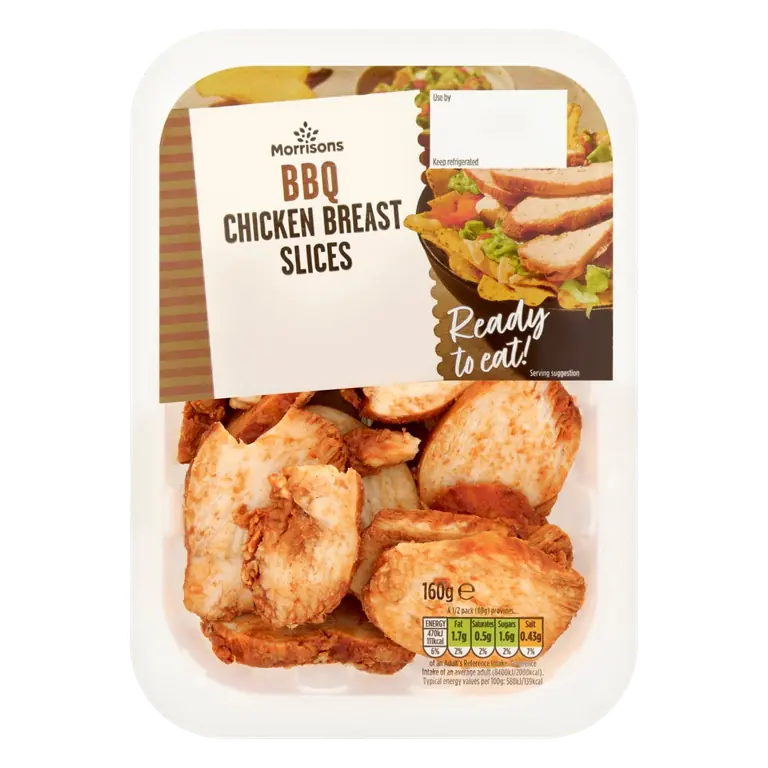 BBQ Chicken Breast Slices