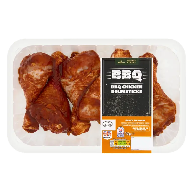 BBQ Chicken Drumsticks 750g