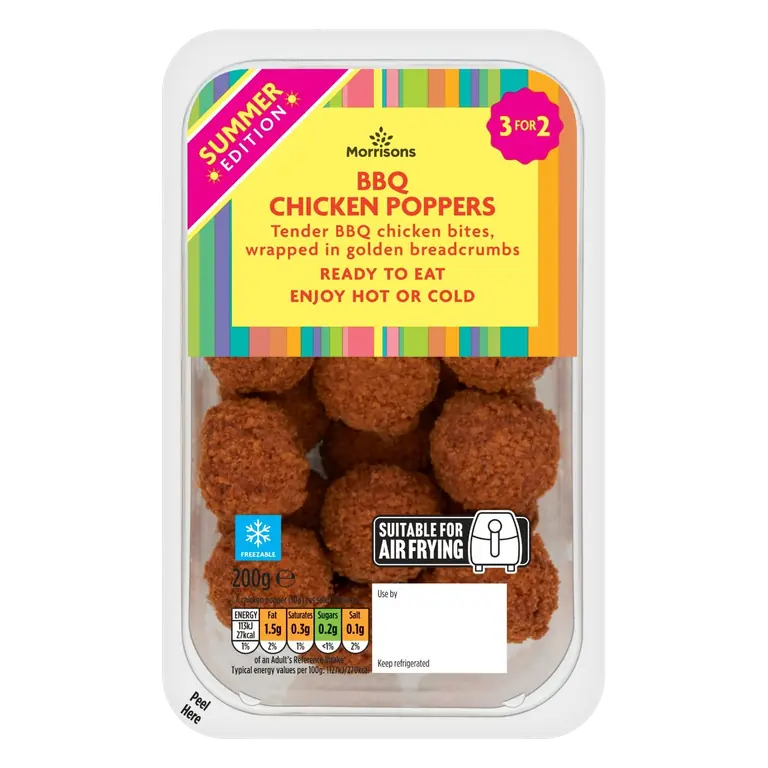 BBQ Chicken Poppers 200g