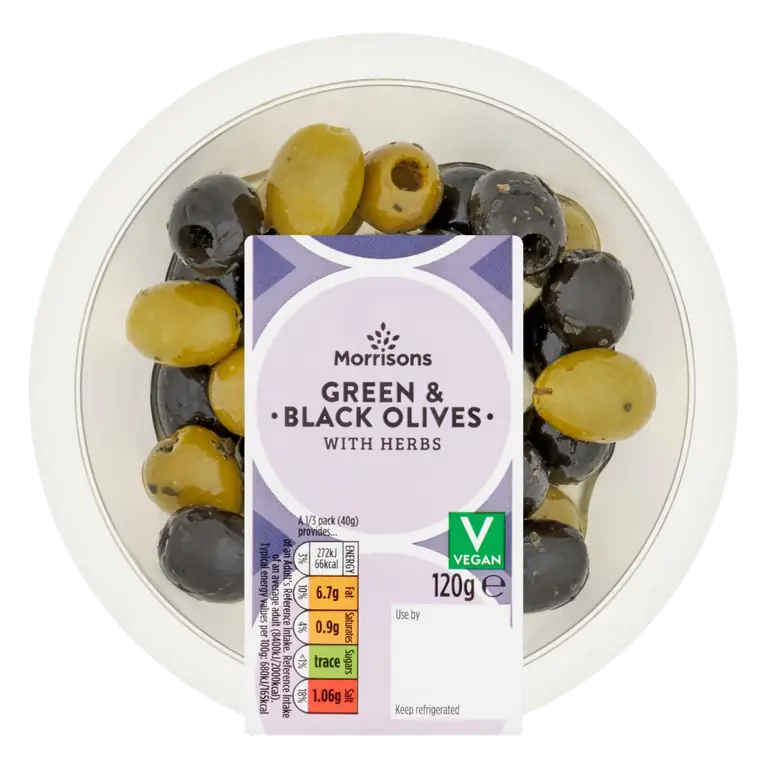Black & Green Olives