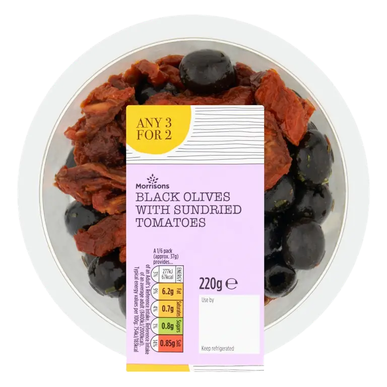Black Olives With Sundried Tomatoes