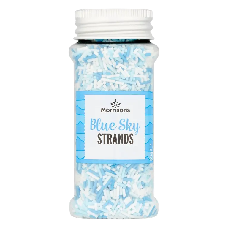 Blue & White Sugar Strands
