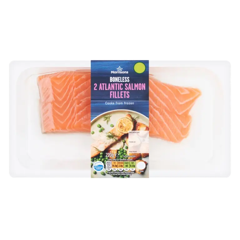 Boneless 2 Atlantic Salmon Fillets