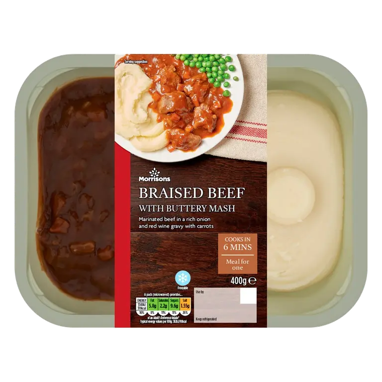 Braised Beef & Mash