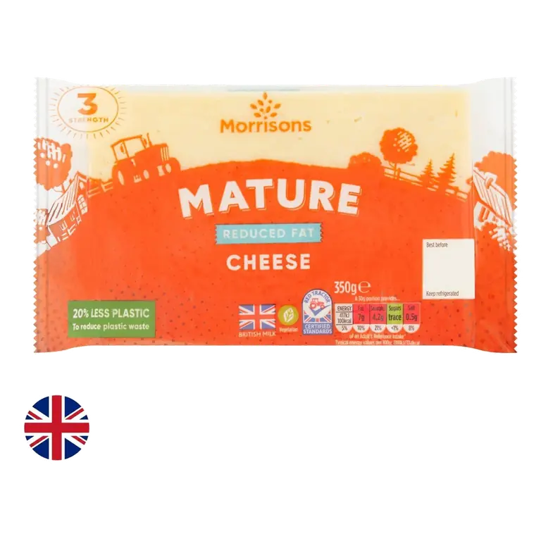 British 30% Lighter Reduced Fat Mature Cheese 400g