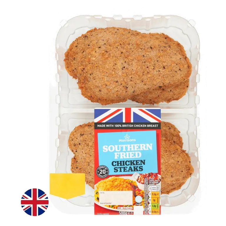 British 4 Southern Fried Chicken Steaks