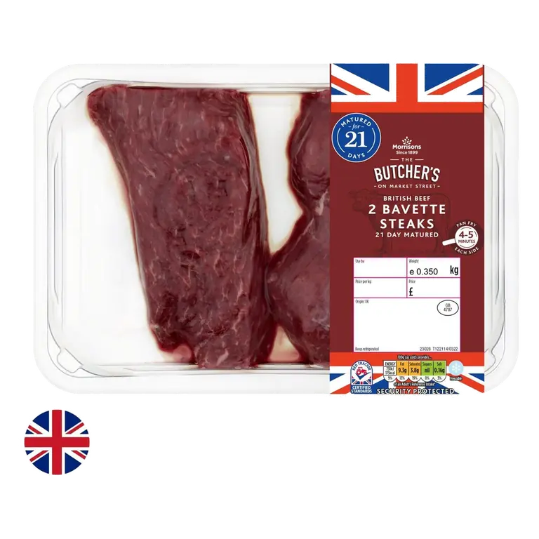 British Bavette Steak 350g