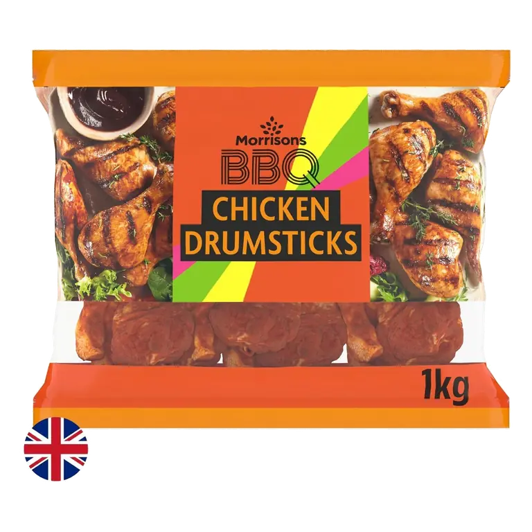 British BBQ Chicken Drumsticks 1kg