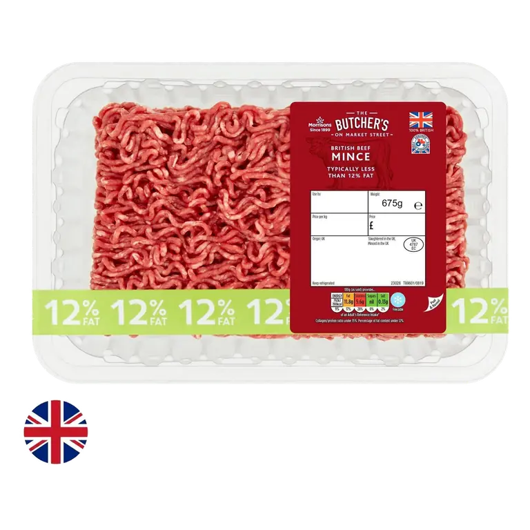 British Beef 12% Fat 675g