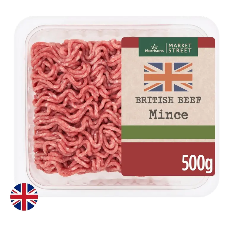 British Beef Mince 15% Fat 500g