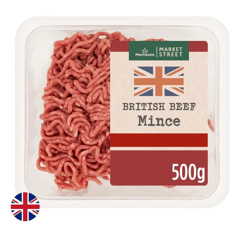 British Beef Mince 20% Fat 500g