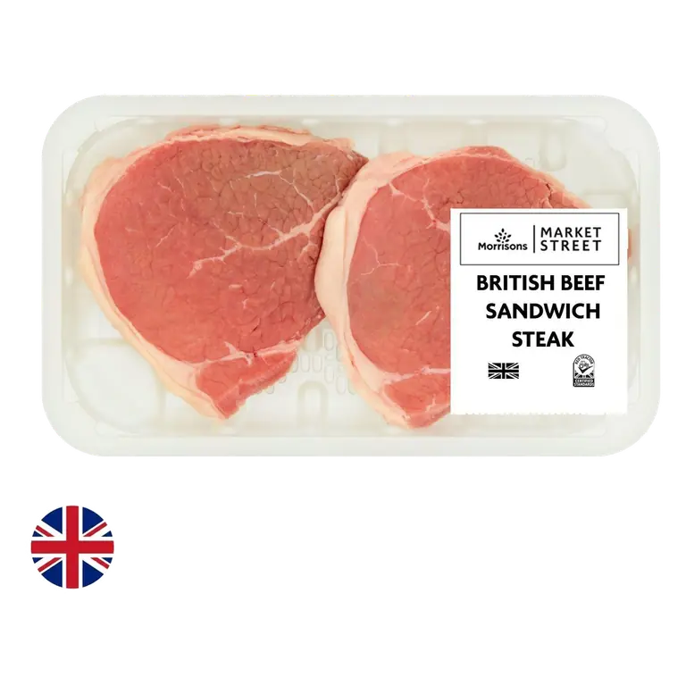 British Beef Sandwich Steak 250g