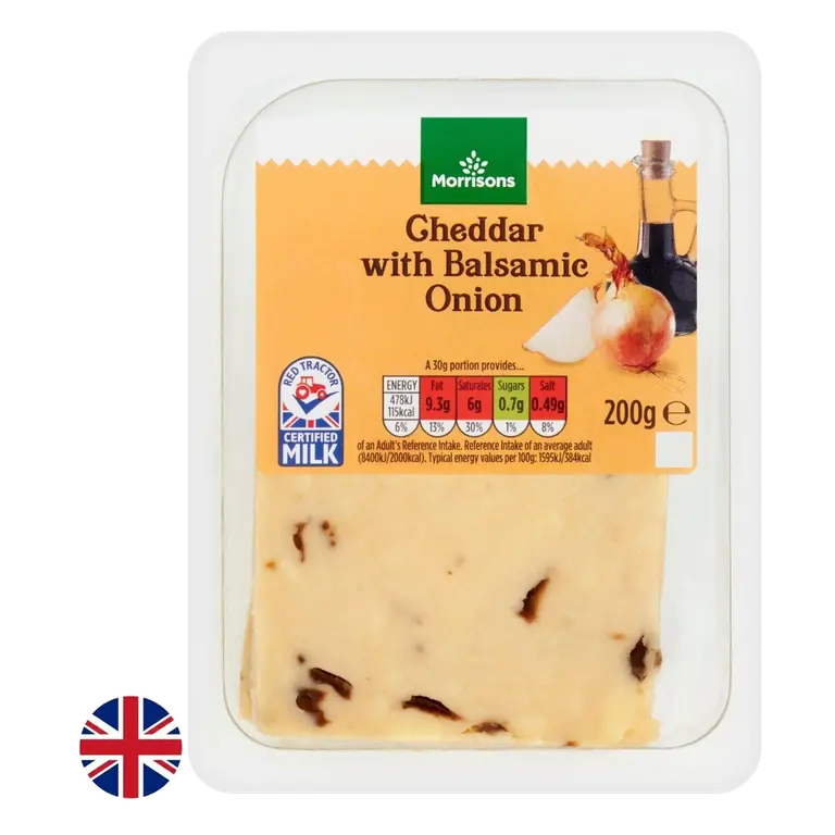 British Cheddar with Balsamic Onion 200g