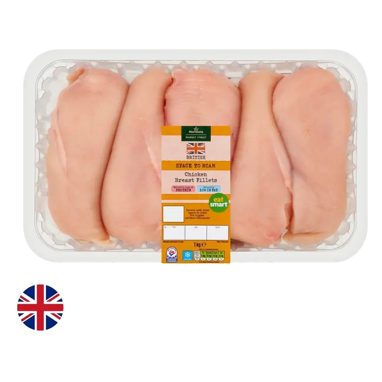 British Chicken Breast Fillets 1kg
