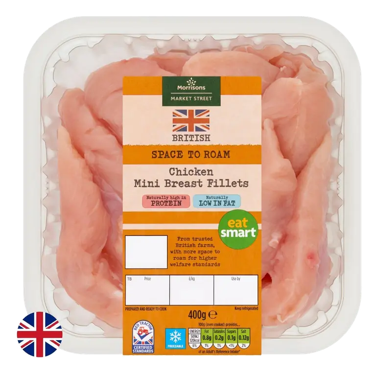 British Chicken Mini Breast Fillets 400g
