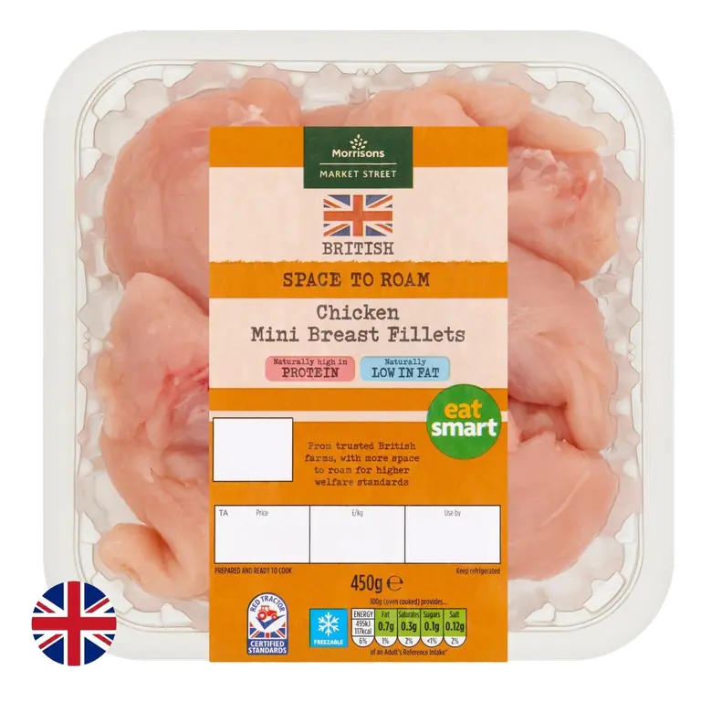 British Chicken Mini Fillets 450g