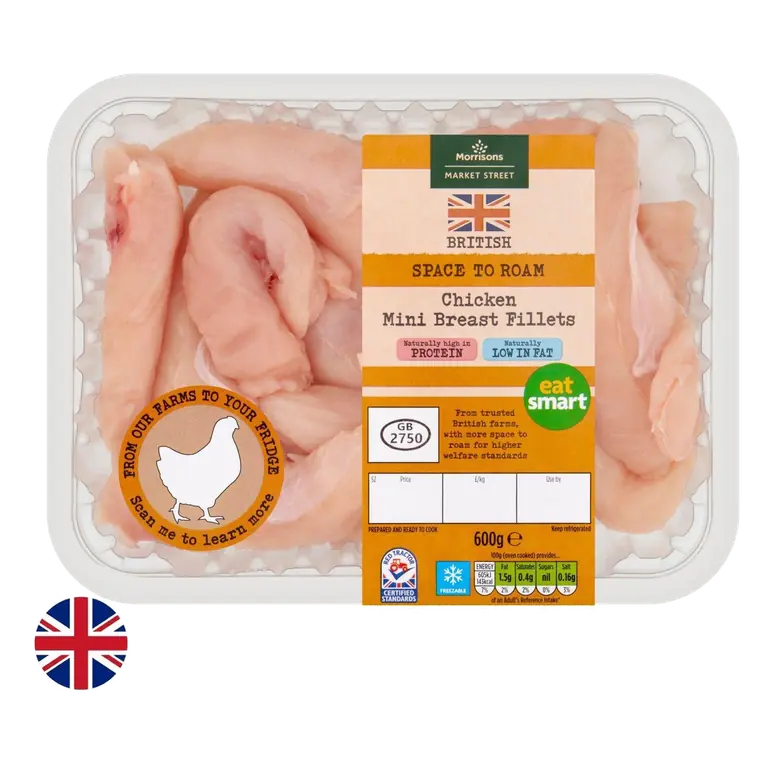 British Chicken Mini Fillets 600g