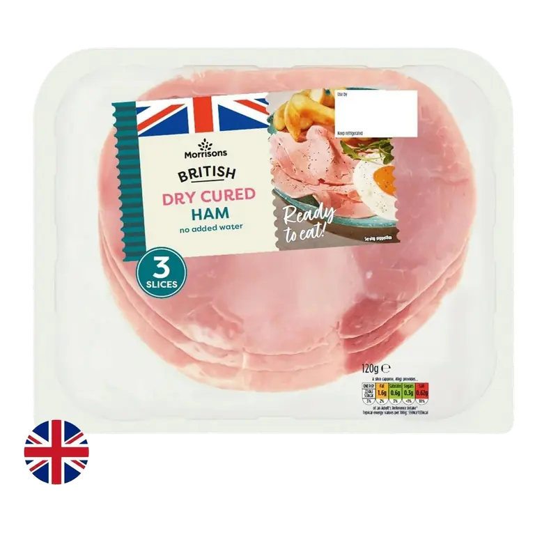 British Dry Cured Ham 120g