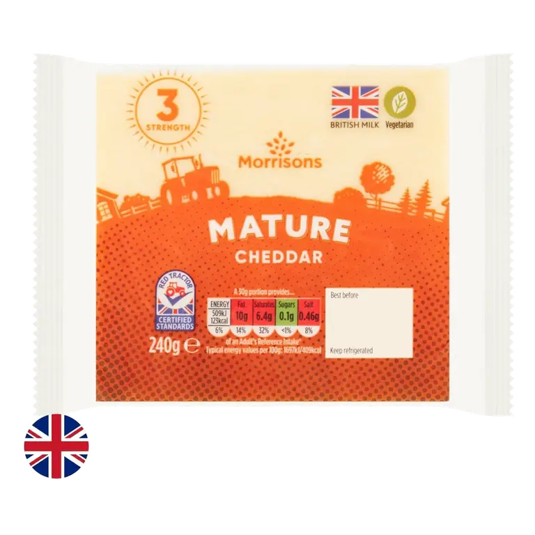 British Mature Cheddar 240g
