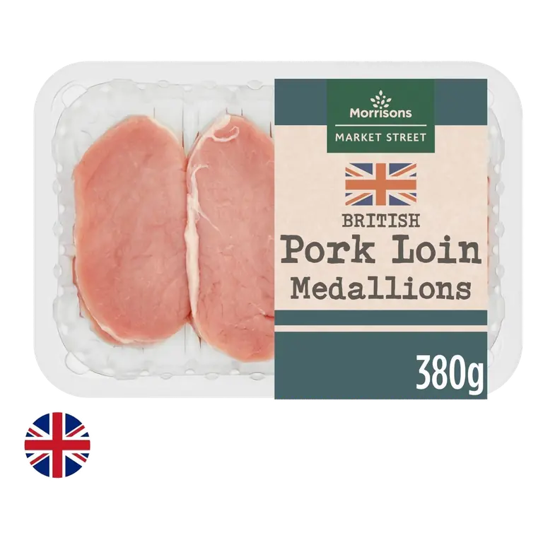 British Pork Loin Medallions 380g