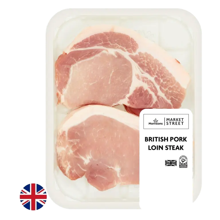 British Pork Loin Steaks 400g