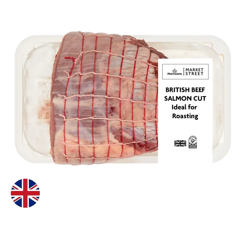 British Prime Salmon Cut Silverside Joint 700g