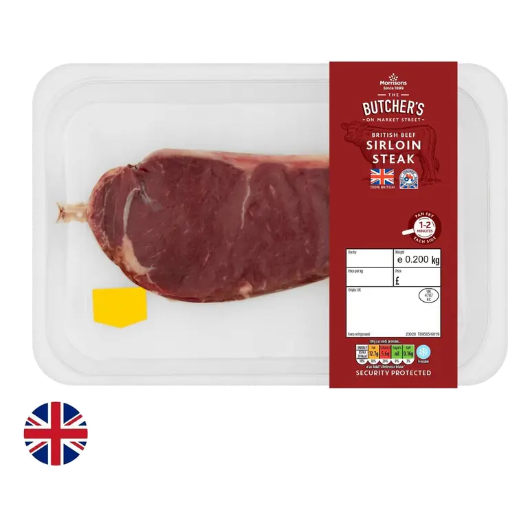 British Sirloin Steak 200g